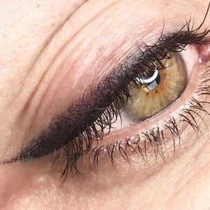 Eyeliner Tattoo result by Maquillaje Permanente in Homestead, FL
