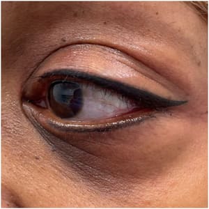Eyeliner Tattoo result by Marcy Skyer Cosmetics in Rockaway Park, NY