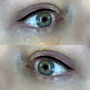 Eyeliner Tattoo result by Master Makeup Artist in Sherman Oaks, CA
