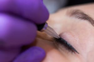 Eyeliner Tattoo result by Master Permanent Makeup Artist in Algonquin, IL