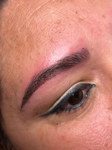 Eyeliner Tattoo result by Master Tattoo Studio in Tampa, FL