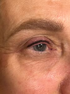 Eyeliner Tattoo result by Maven Cosmetic Tattoo in Spring Hill, TN
