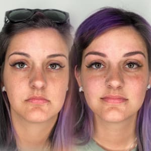 Eyeliner Tattoo result by Mea Renee Tattoo in Pasadena, TX
