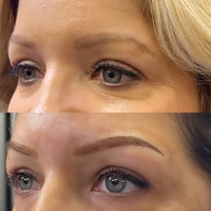 Eyeliner Tattoo result by Meek made it in Carthage, MO
