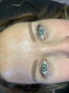 Eyeliner Tattoo result by Megan Emden Permanent Makeup in Annapolis, MD
