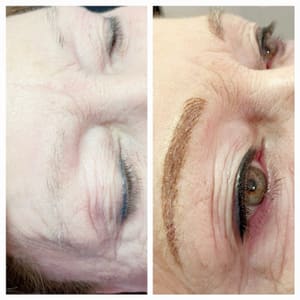 Eyeliner Tattoo result by Megan Emden Permanent Makeup in Annapolis, MD