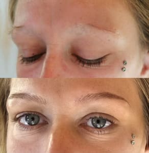 Eyeliner Tattoo result by Melissa Renzella Ink in Shepherdstown, WV