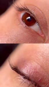 Eyeliner Tattoo result by MeNova Lash & Brow Studio in Schaumburg, IL