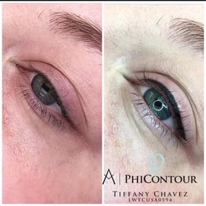 Eyeliner Tattoo result by Meraki Artistry Permanent Cosmetics in Wooster, OH