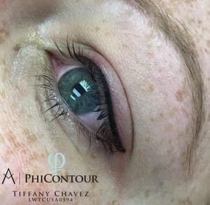 Eyeliner Tattoo result by Meraki Artistry Permanent Cosmetics in Wooster, OH