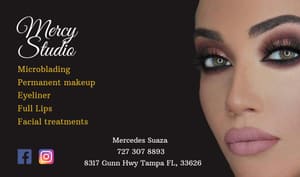 Eyeliner Tattoo result by Mercy studio in Tampa, FL