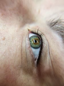 Eyeliner Tattoo result by Meryama Permanent Makeup in Wilmington, MA