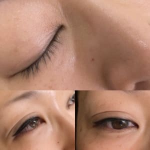 Eyeliner Tattoo result by MG Studio in Falls Church, VA