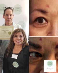 Eyeliner Tattoo result by Microblading Academy Inc in Ventura, CA