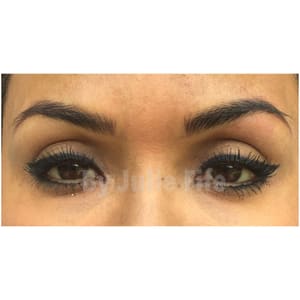 Eyeliner Tattoo result by Microblading and permanent cosmetics by Julieta Fife in Waukesha, WI