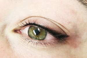 Eyeliner Tattoo result by Microblading at Mint in Okauchee, WI