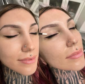 Eyeliner Tattoo result by Microblading Beauty in Fresno, CA