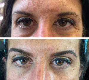Eyeliner Tattoo result by Microblading Browtique in Monroeville, PA