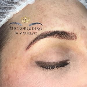 Eyeliner Tattoo result by Microblading by AngelaC - Scalp Micropigmentation SMP in Visalia, CA