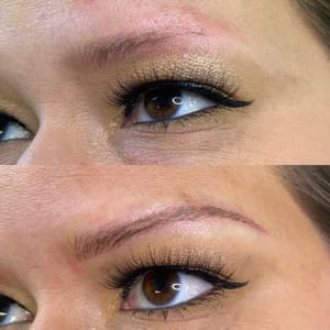Eyeliner Tattoo result by Microblading by Sydney Jacobs in Spartanburg, SC