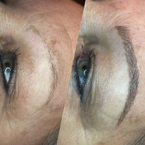 Eyeliner Tattoo result by Microblading by Sydney Jacobs in Spartanburg, SC
