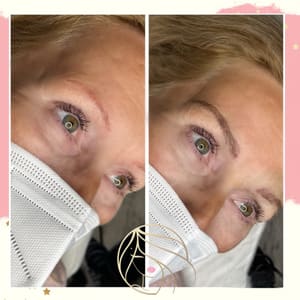 Eyeliner Tattoo result by Microblading by Tammi in Largo, FL