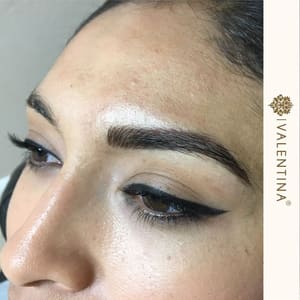 Eyeliner Tattoo result by Microblading Expert and Permanent Makeup by Valentina in Encino, CA