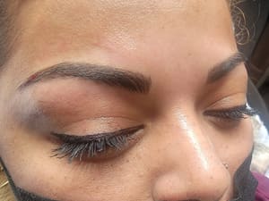 Eyeliner Tattoo result by Microblading eyebrow by Priscilla JG in Hardeeville, SC