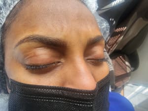 Eyeliner Tattoo result by Microblading eyebrow by Priscilla JG in Hardeeville, SC