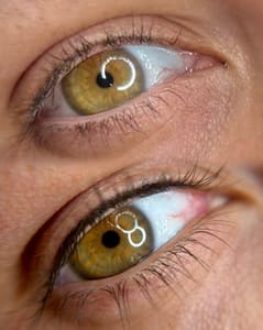 Eyeliner Tattoo result by Microblading & Permanent Cosmetics by Fine Lines in Paris, TX