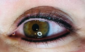 Eyeliner Tattoo result by Microblading & Permanent Cosmetics by Fine Lines in Paris, TX