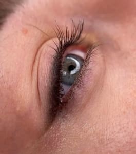 Eyeliner Tattoo result by Microblading. Permanent Makeup Rochester Svetlana Popova. in Rochester, NY