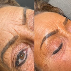 Eyeliner Tattoo result by Microblading RVA in Richmond, VA