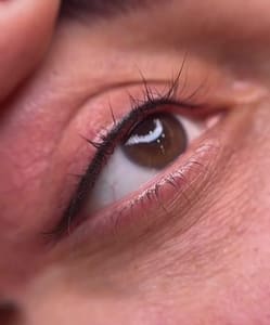 Eyeliner Tattoo result by Microblading San Diego LLC in Poway, CA