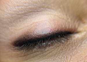Eyeliner Tattoo result by Microblading With Mallory in Altoona, PA