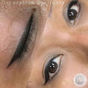 Eyeliner Tattoo result by Micropigmentation Academy NJ in Middletown Township, NJ