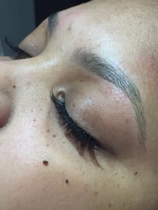 Eyeliner Tattoo result by Miss Brow - Eyebrow Salon & Cosmetic Tattoo Studio in Charlotte, NC