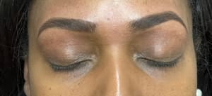 Eyeliner Tattoo result by Miss Brow - Eyebrow Salon & Cosmetic Tattoo Studio in Charlotte, NC