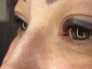 Eyeliner Tattoo result by Miss Shannon's in Anchorage, AK