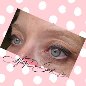 Eyeliner Tattoo result by Misty Dawn Smith in Frisco, TX