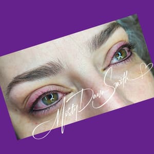 Eyeliner Tattoo result by Misty Dawn Smith in Frisco, TX