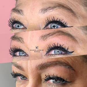 Eyeliner Tattoo result by MM Esthetics in Clovis, CA