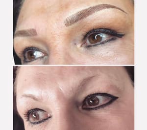 Eyeliner Tattoo result by Moda Microblading in Woodland Hills, CA
