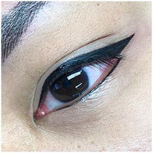 Eyeliner Tattoo result by Moda Microblading in Woodland Hills, CA