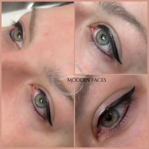 Eyeliner Tattoo result by Modern Faces Permanent Makeup by Katy in Crossville, TN