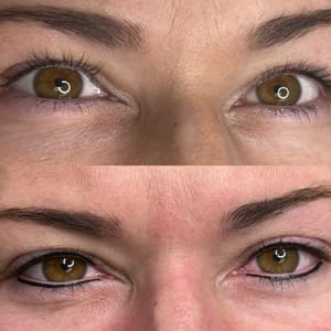 Eyeliner Tattoo result by ModifiedBeautyEC in Eau Claire, WI