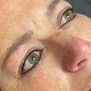 Eyeliner Tattoo result by MolliJo Aesthetics in Chariton, IA