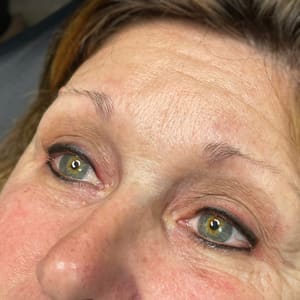 Eyeliner Tattoo result by MolliJo Aesthetics in Chariton, IA
