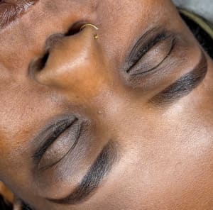 Eyeliner Tattoo result by Moon Beauty Academy & Salon in Lancaster, CA