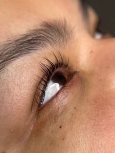 Eyeliner Tattoo result by Moon Beauty Academy & Salon in Lancaster, CA